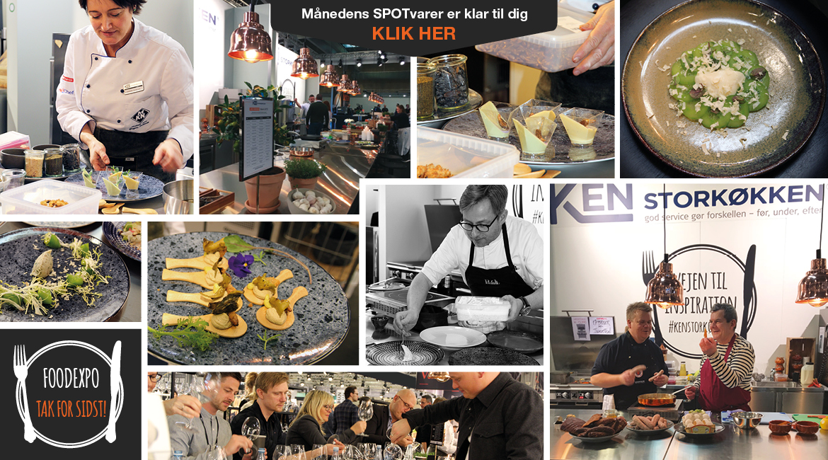 Spotvarer, April, FOODEXPO, KEN STORKØKKEN